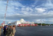 Polresta Bengkulu Gelar Apel Gabungan Pengaman Pemilu