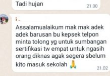 Sumbangan Uang Sertifikasi Guru Mengatasnamakan Diknas Kota Bengkulu