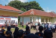 Bawaslu Gelar Apel,Tingkatkan Pengawasan Terhadap Penertiban APK yang Masih Terpasang