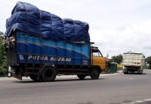 Dishub Tertibkan Truk odol Yang Melintasi Kota