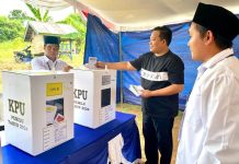 Setelah Pencoblosan Bupati Himbau Warga Seluma Coblos dengan Hati Nurani