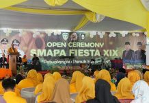 Gubernur Rohidin Hadiri Pembukaan SMAPA Fiesta ke-19 dan HUT ke-40