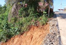 Tanah Longsor Ancam Jalan Pnghubung Desa di Kabupaten Mukomuko