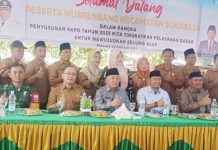 Wabup Seluma Hadiri Musyawarah Rencana Pembangunan Kecamatan Sukaraja