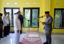 Wakil Bupati Seluma, Lantik PAW Kepala Desa Padang Pelawi