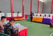 Warga Binaan dan Pegawai Rutan Kelas II B Bengkulu Ikuti Pemilu 2024