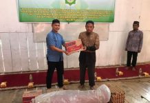 Beri Santunan di Ponpes Tahfizhul Qur’an Al Qolam BU, Ini Pesan Polda Bengkulu