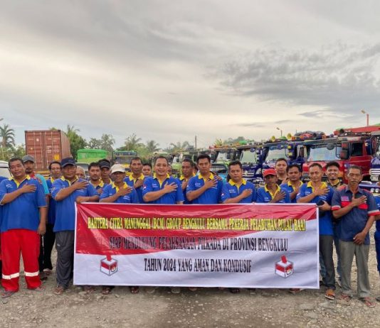 Dukung Pelaksanaan Pilkada, Polda Bengkulu bersama BCM Group Gelar Deklarasi Damai