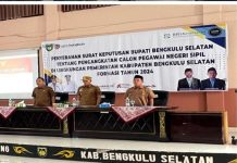 Pemkab Bengkulu Selatan Resmi Lantik 47 CPNS, Bupati Tekankan Integritas dan Semangat Pelayanan