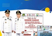 Bengkulu Tengah Gelar Senam Massal, Jalan Santai, dan Donor Darah di HUT ke-17