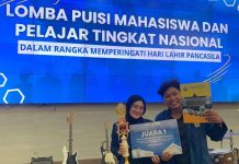 Universitas Bengkulu Raih Juara Nasional Musikalisasi Puisi Mahasiswa di Magelang
