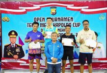 Kapolda Cup 2025 Resmi Ditutup, Turnamen Tenis Meja Bengkulu Gaet 402 Peserta dari Berbagai Daerah