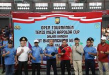 344 Peserta Ikuti Turnamen Tenis Meja Kapolda Cup 2025, Semarakkan HUT Bhayangkara ke-79