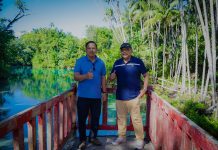 Wagub Bengkulu Terkesima Keindahan Danau Bak Blau di Enggano