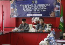 Pemkab Seluma Dorong Pembentukan Pos Bantuan Hukum di 202 Desa dan Kelurahan