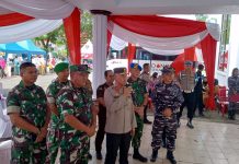 HUT ke-80 TNI, Kapolda Bengkulu Bersama Forkopimda Hadiri Bakti Teritorial di Makorem 041/Gamas