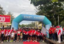 Run 5K Meriahkan HUT ke-24 Harian Rakyat Bengkulu di Pantai Panjang