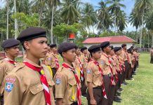SMAN 10 Pentagon Gelar Upacara Pembukaan Perkemahan Tamu Ambalan Generasi Bintang
