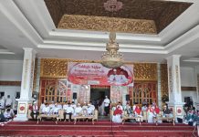 Ribuan Jamaah Ikuti Tabligh Akbar Merah Putih di Balai Raya Semarak Bengkulu