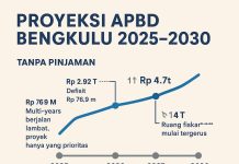 Analisis Fiskal Bengkulu 2025–2030: Antara Multi-Years, TKD yang Menyusut, dan Dilema Pinjaman