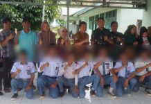 Delapan Siswa SMKN 2 Bengkulu Tengah Masuk Barak Militer