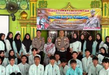 Ditlantas Polda Bengkulu Sosialisasikan Tertib Lalu Lintas di SMAN 4 Kota Bengkulu