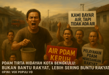 PDAM Tirta Hidayah di Pusaran Krisis dan Skandal: Air Mati, Air Kotor, Direksi Terseret Kasus Hukum, Rakyat Tetap Dipalak Tagihan?