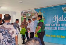 Kapolda Bengkulu Gelar Halal Bihalal Bersama Ojol dan Buruh
