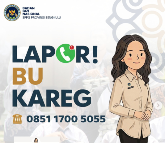 Saluran Aspirasi Masyarakat melalui Lapor Bu Kareg Bengkulu untuk Program MBG