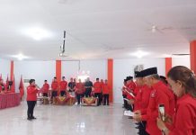 PDI Perjuangan Kota Bengkulu Kukuhkan PAC dan Gelar Musancab