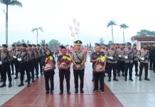 Jelang Hari Bhayangkara ke-80, Kapolda Bengkulu Pimpin Ziarah Rombongan di TMP Balai Buntar