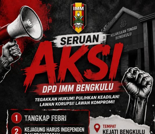DPD IMM Bengkulu Akan Gelar Aksi di Kejati, Desak Penanganan Kasus Eks Jampidsus