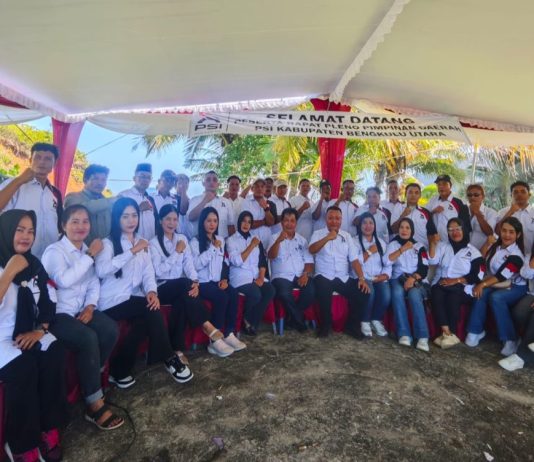 Gelar Rapat Pleno, PSI Bengkulu Utara Fokus Perkuat Struktur Partai