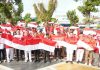 Walikota Bengkulu Bersama Forkopimda Turun ke Jalan Bagikan 5.000 Bendera Merah Putih