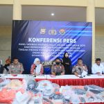 Kapolda Bengkulu Pimpin Konferensi Pers Hasil Operasi Musang Nala 2026 dan Pengungkapan Investasi Bodong