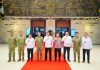 Kapolri Bersama Menko Polkam dan Pimpinan Lembaga Negara Perkuat Kebersamaan di Mabes TNI AL