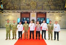 Kapolri Bersama Menko Polkam dan Pimpinan Lembaga Negara Perkuat Kebersamaan di Mabes TNI AL
