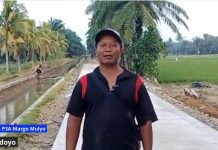 Petani Seluma Apresiasi Pembangunan Irigasi dan Jalan Rabat Beton Program Kementerian PUPR