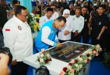 Kapolri Resmikan Gedung KSPSI AGN Jatim