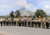 Gunung Sinabung Siaga, Polri Kerahkan 176 Personel untuk Lindungi Warga