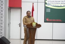 Cegah Karhutla, Wagub Mian Instruksikan Pembentukan Tim Jaga Api di Bengkulu