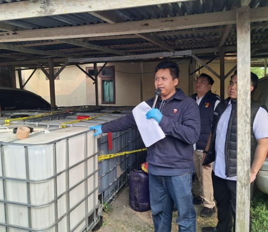 Polres Kepahiang Ungkap Penimbunan 5.346 Liter Solar, Seorang Pria Jadi Tersangka