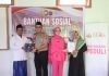 Kapolres Mukomuko Bersama Ketua Bhayangkari Salurkan Bansos ke Ponpes Miftahul ’Ulum