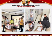 Polda Kirimkan Berkas 4 Tersangka Kasus Korupsi Disparpora Kepahiang